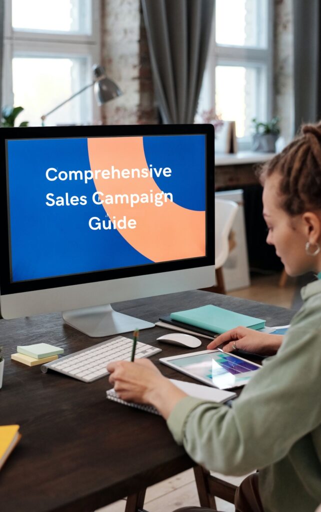 The SalesGen provides a tailored comprehensive sales campaign guide.